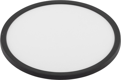 Attēls no Lampa sufitowa TK Lighting TK Lighting Aqua Black Large 6905 plafon lampa sufitowa koo z przecznikiem na obudowie 1x45W LED 3000/4000/6500K czarny/biay