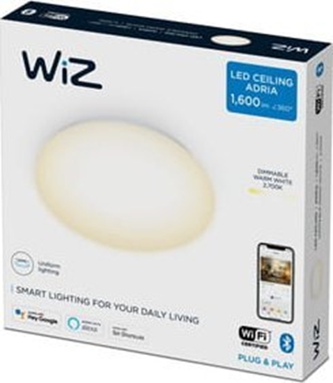 Изображение Lampa sufitowa WiZ Plafon sufitowy LED WIZ Adria okrgy