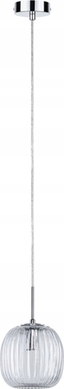 Изображение Lampa wiszca Paulmann Oprawa wiszca azienkowa RUYA E14 max.20W IP44 230V chrom / szko
