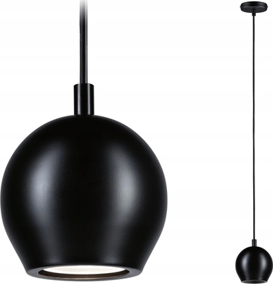 Picture of Lampa wiszca Paulmann Oprawa wiszca SHIMA GU10 max.10W IP44 230V czarny / metal