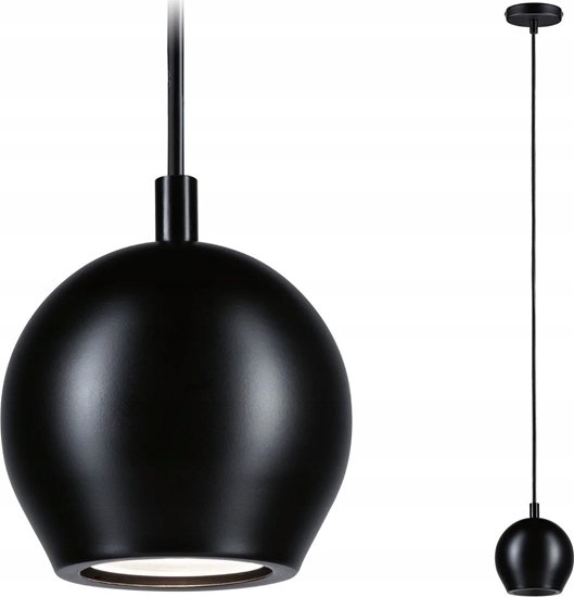 Picture of Lampa wiszca Paulmann Oprawa wiszca SHIMA GU10 max.10W IP44 230V czarny / metal