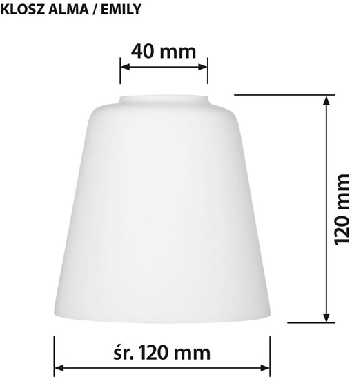 Picture of Lampa wiszca Activejet Lampa wiszca AJE-ALMA 3P E27 3x40W