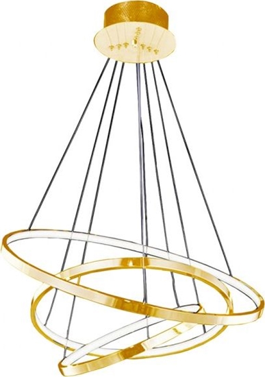 Picture of Lampa wiszca Azzardo WHEEL nowoczesna zoty  (AZ2918)