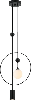 Attēls no Lampa wiszca Italux Lampa wiszca Trosti PND-428892-BK Italux do salonu koo czarne