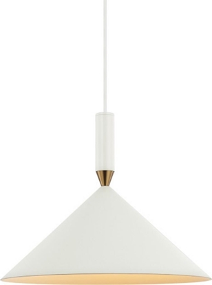 Attēls no Lampa wiszca Italux Metalowa lampa wiszca Drello PND-541101-W do salonu biaa