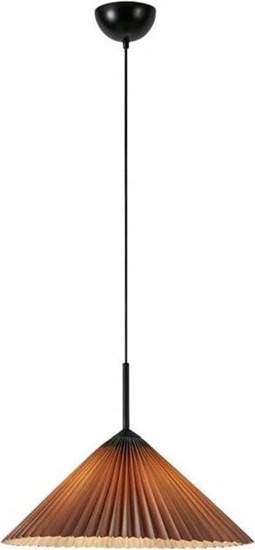 Picture of Lampa wiszca Markslojd Markslojd Plisado 108709 lampa wiszca zwis 1x40W E27 beowa/czarna