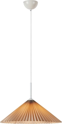 Picture of Lampa wiszca Markslojd Markslojd Plisado 108710 lampa wiszca zwis 1x40W E27 beowa/biaa