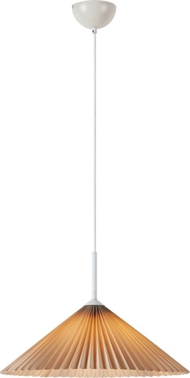 Picture of Lampa wiszca Markslojd Markslojd Plisado 108710 lampa wiszca zwis 1x40W E27 beowa/biaa
