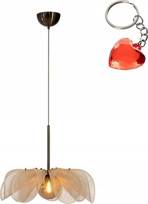 Picture of Lampa wiszca Markslojd Markslojd Styrka 108659 lampa wiszca zwis 1x40W E27 antique brass/naturalna