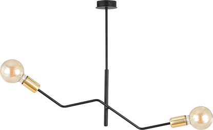 Attēls no Lampa wiszca Orno GIRO lampa wiszca, moc max.2x60W, E27, czarno-zota