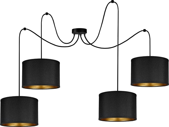 Picture of Lampa wiszca Orno KYLO 4P E27, lampa wiszca, max. 4x60W, czarna