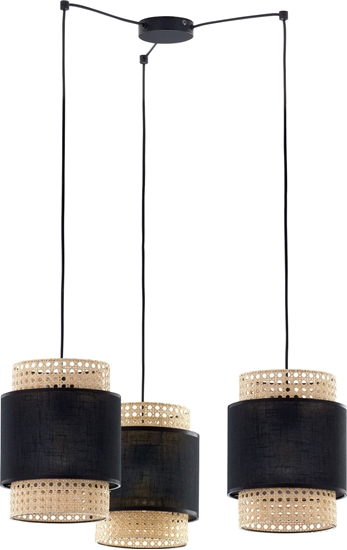 Picture of Lampa wiszca Orno LANA 3P, lampa wiszca, E27  max.60W, czarna