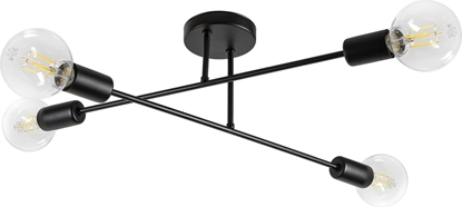 Picture of Lampa wiszca Orno SOLO 4P E27, lampa wiszca, max. 4x60W, czarna