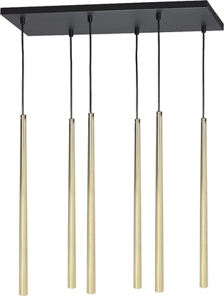 Picture of Lampa wiszca Orno TABUNG 6P, lampa wiszca, G9  max.6W, zota