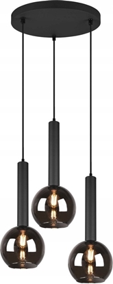 Изображение Lampa wiszca Sourcing PENDANT LIGHT CLAYTON 3XE27 MATT BLACK