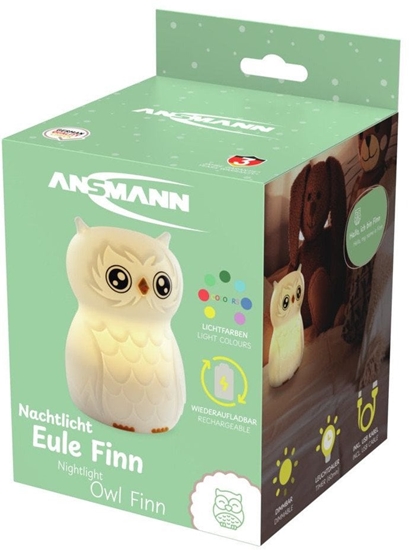 Picture of Lampka nocna Ansmann Sowa Finn aku USBC