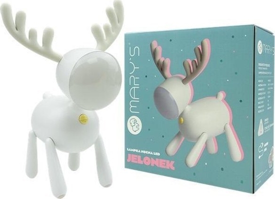 Picture of Lampka nocna LED jelonek biay