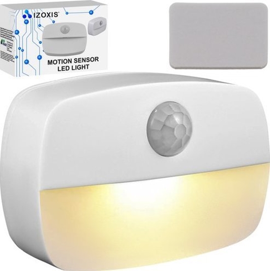 Picture of Lampka wtykowa do gniazdka Izoxis LAMPKA NOCNA LED Z CZUJNIKIEM RUCHU IZOXIS 22090