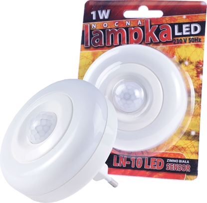 Picture of Lampka wtykowa do gniazdka Rum-Lux LED z czujnikiem ruchu (08211)