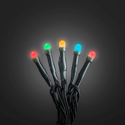 Attēls no Lampki choinkowe Konstsmide Konstsmide Light Set Frosted Top 50 LED, Light decoration chain, Green, Plastic, Ambience, Universal, IP20