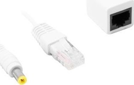 Picture of Lanberg Adapter POE INJECTOR PASSIV UTP 0.15 m AD-POE-0015-W-AD-POE-0015-W