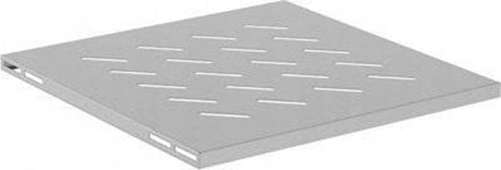 Изображение Lanberg Póka do szaf 19" 600 mm Lanberg (1U / 480 x 475 mm udwig do 120 kg, Monta 4 punktowy) Szara