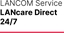 Attēls no LANCOM Systems LANCOM LANcare Direct 24/7 - L (1 Jahr)Email Vers.