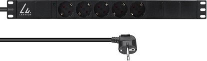 Изображение Listwa zasilajca Lanview 19'' rack mount power strip,
