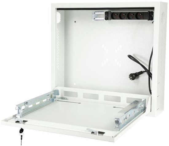 Изображение Lanview Lanview RWSLMWH1 stojak 1U Szafa wiszca Biay