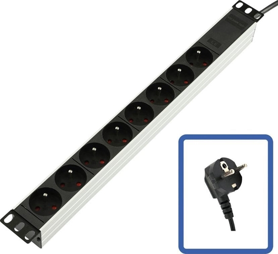 Изображение Lanview Lanview TUPS032 rozdzielacz zasilania PDU Czarny