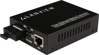 Изображение Lanview LVN-MED-SC-1000BASE-X konwerter sieciowy
