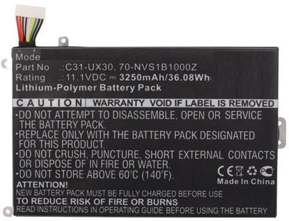 Picture of Laptop Battery for Asus 36Wh