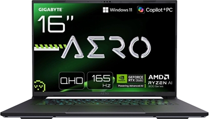 Attēls no Laptop Gigabyte AERO X16 Ryzen AI 7 350 / 32 GB / 1 TB / W11 / RTX 5070 / 165 Hz (1WH93EEC64DH)