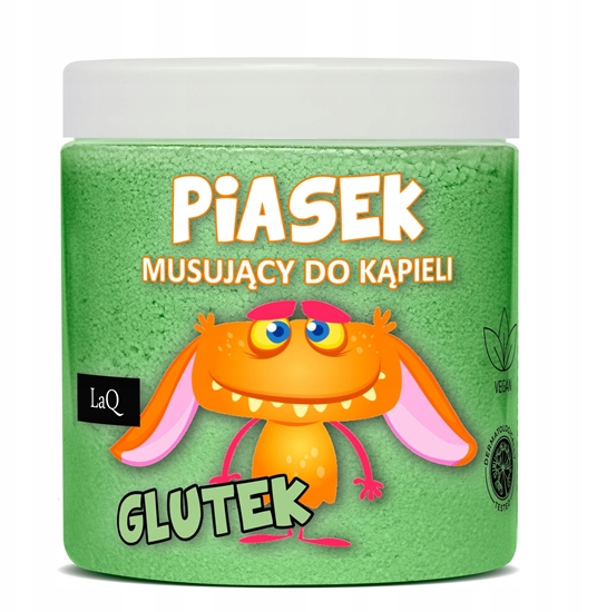 Изображение LAQ_Glutek piasek musujcy do kpieli Zielony 190g