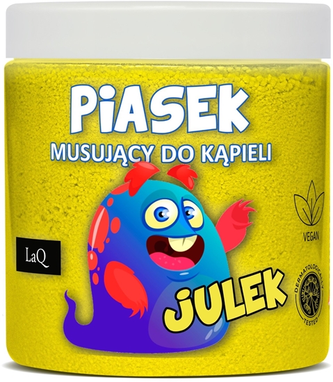 Изображение LAQ_Julek piasek musujcy do kpieli óty 190g