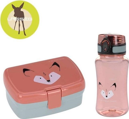 Picture of Lassig Lassig Butelka - bidon  z ustnikiem 500 ml Adventure Traktor