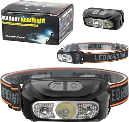 Attēls no Latarka czoowa Lean Latarka Czoowa LED Czoówka Wodoodporna 6 Trybów wiecenia