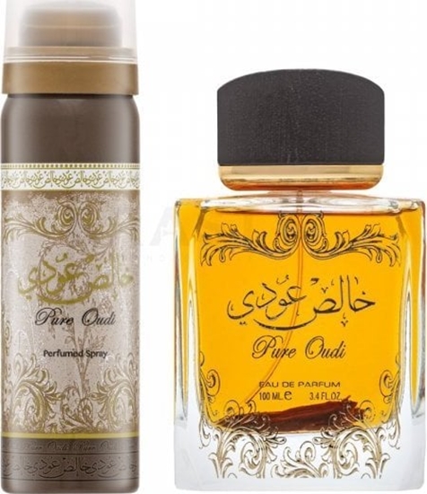 Picture of Lattafa LATTAFA DUO PURE OUDI (M/W) EDP/S 100ML + PERFUMED SPRAY 50ML