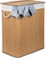 Изображение Laundry box with divider G21 63555163, 105l, bamboo