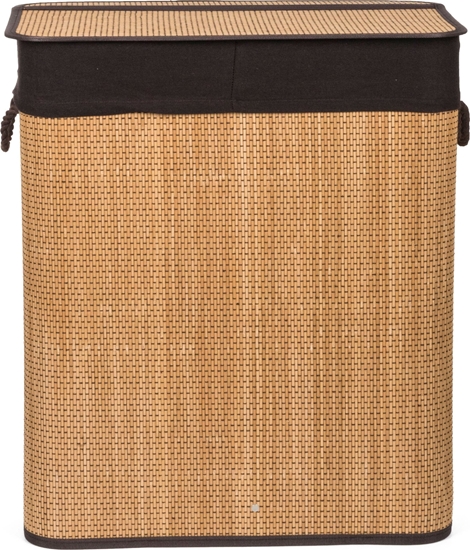 Picture of Laundry box with divider G21 63555164, 105l, bamboo