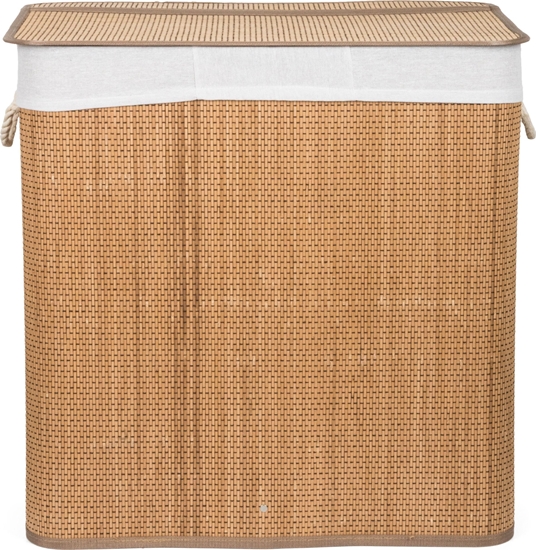 Picture of Laundry box with divider G21 63555173, 150l, bamboo