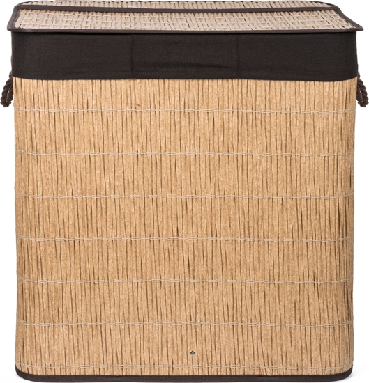 Picture of Laundry box with divider G21 63555176, 150l, rattan