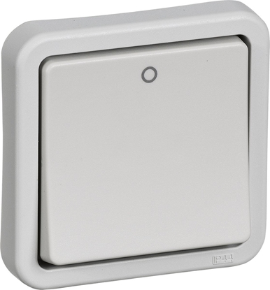 Picture of LAURITZ KNUDSEN Opus® 74 afbryder2 polet 16A 440VAClysegrå