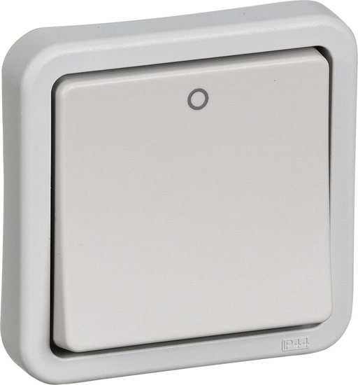 Picture of LAURITZ KNUDSEN Opus® 74 afbryder2 polet 16A 440VAClysegrå