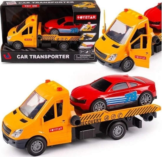 Picture of Laweta z samochodem pomoc drogowa wiato dwik