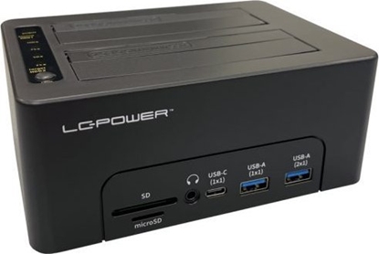 Attēls no Lc-Power Dockingstation USB 3.2 Gen 2x1