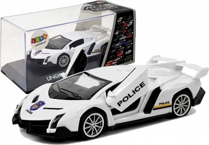 Изображение Lean Sport Auto Sportowe z Nacigiem i Dwikiem Policyjne Biae