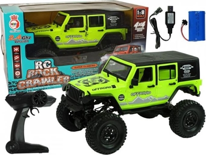Picture of Lean Sport Auto Terenowe Rock Crawler 2.4 GHz Zielone Amortyzatory 4x4