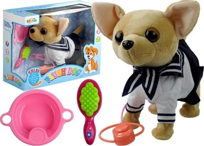 Picture of Lean Sport Interaktywny Piesek Na Smyczy + Akcesoria Chustka (3978)