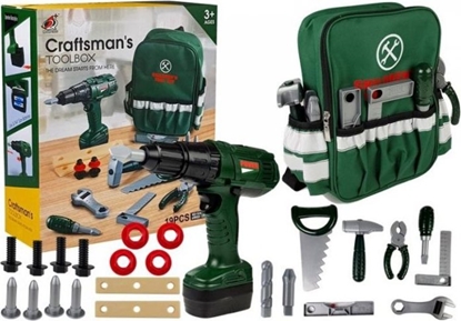 Изображение Lean Sport Plecak Majsterkowicza Zestaw Narzdzi Wiertarka